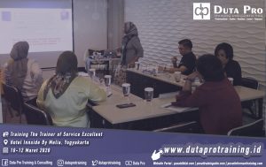 Training The Trainer of Service Excellent Hotel jogja duta pro. Galeri Website